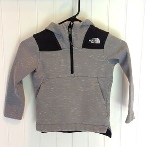 Toddler Boys North Face Half Zip Sweatshirt